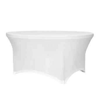 

Round table protector case 120x74cm white RDM Design & Basic