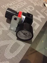 AR2000 G1/4 Air Control Compressor Pressure Relief Regulator Valve with Fitting