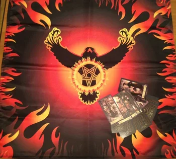 

Wicca Altar Taro Cloth Dark Angels