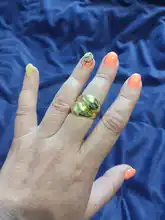 HUANZHI-anillo ancho brillante minimalista para mujer y hombre, anillos abiertos geométricos, joyería, Color dorado, plateado, 2020