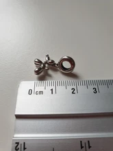 Plata de Ley 925 de un perro historia caniche Cachorro Bulldog Francés perlas encanto Fit BISAER encantos de plata 925 Pulsera Original