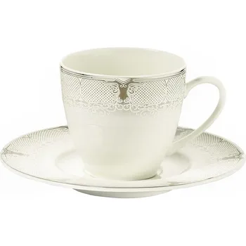 

Kutahya has Porcelain Bone Kalipso 9281 Pattern Tea Cup Pad
