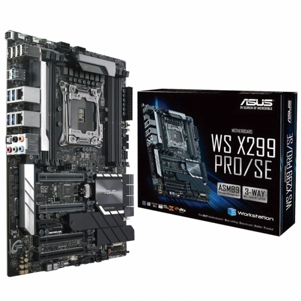 Материнская плата ASUS WS X299 PRO/SE | Компьютеры и офис