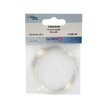 

62220150 copper core wire, single. 0,4mm, 20 m Gloria ex
