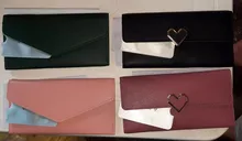 Carteras largas de lujo con corazón de amor para mujer, tarjetero, cartera de mano para teléfono