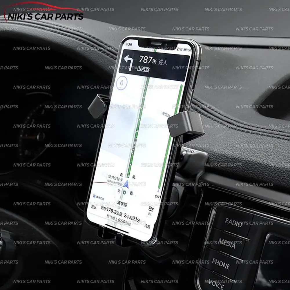 Алюминиевый автомобильный держатель для VW Atlas/Teramont- алюминиевый сплав 1 комплект украшения автомобиля аксессуары для укладки интерьера телефона