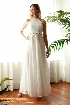 

Trendyol Accessory Detailed Evening & Prom Gown TPRSS20AE0392