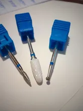 Brocas de diamante para uñas, accesorios de máquina de manicura eléctrica, brocas rotativas, herramientas de corte