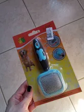 Handle Shedding Hair Brush Pin Fur Grooming Trimmer Comb Tool For Pet Dog Cat