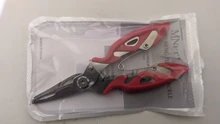 Alicates de pesca MNFT tijera trenzada línea señuelo cortador de gancho removedor etc. herramienta de corte de pescado Uso de pinzas tijeras multifunción