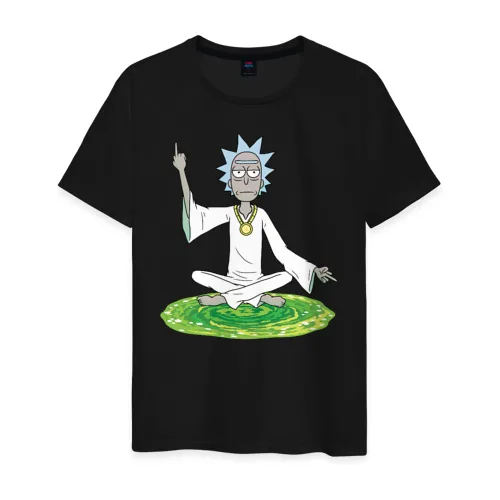 Мужская футболка хлопок Rick Sanchez|Футболки| |