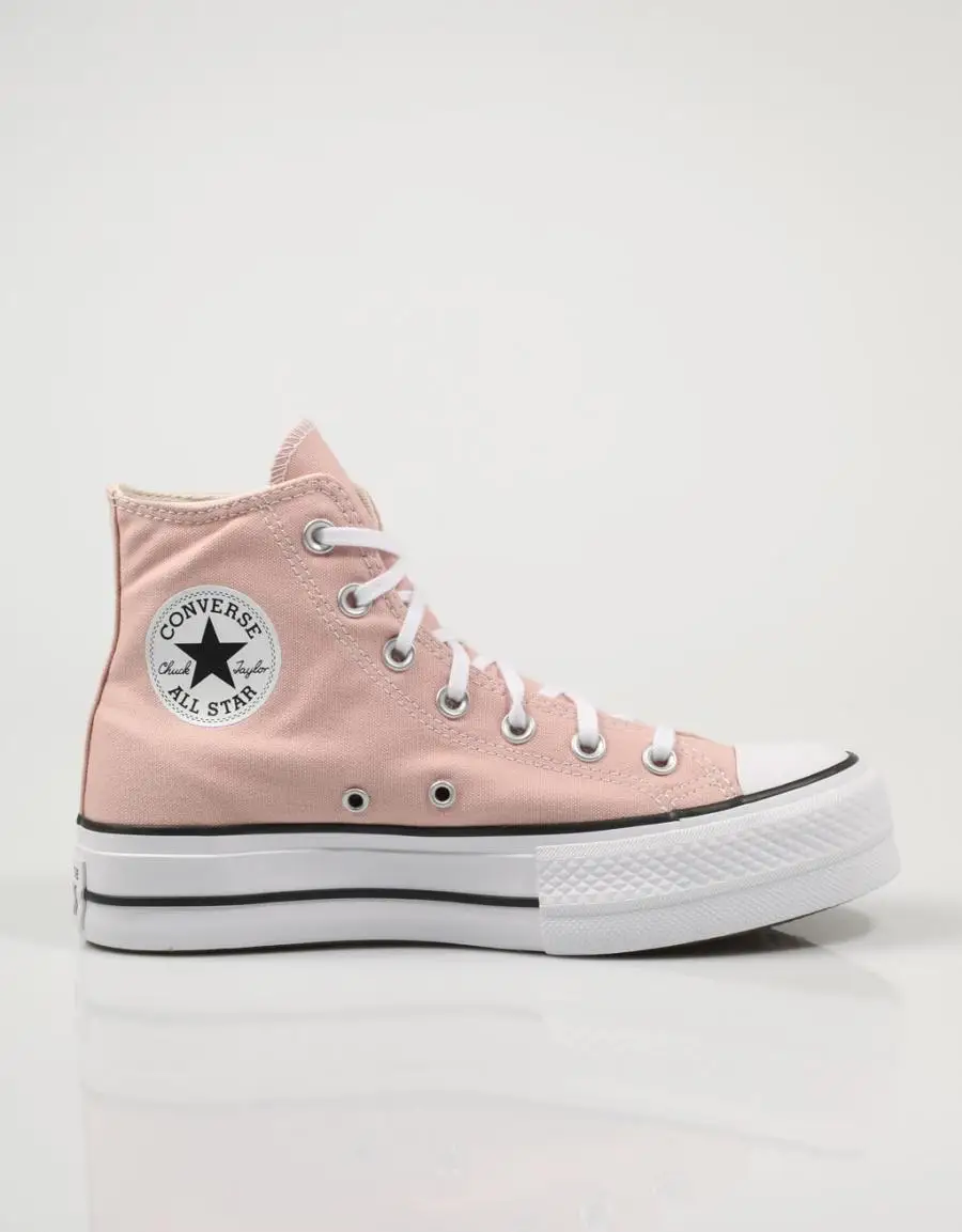 pink canvas converse