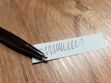 De lujo de alta calidad giro diseño de onda tinta de dibujo de METAL bolígrafo, papelería de oficina de la escuela suministros nuevos