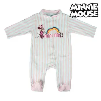 

Baby's Long-sleeved Romper Suit Minnie Mouse 74617 Pink