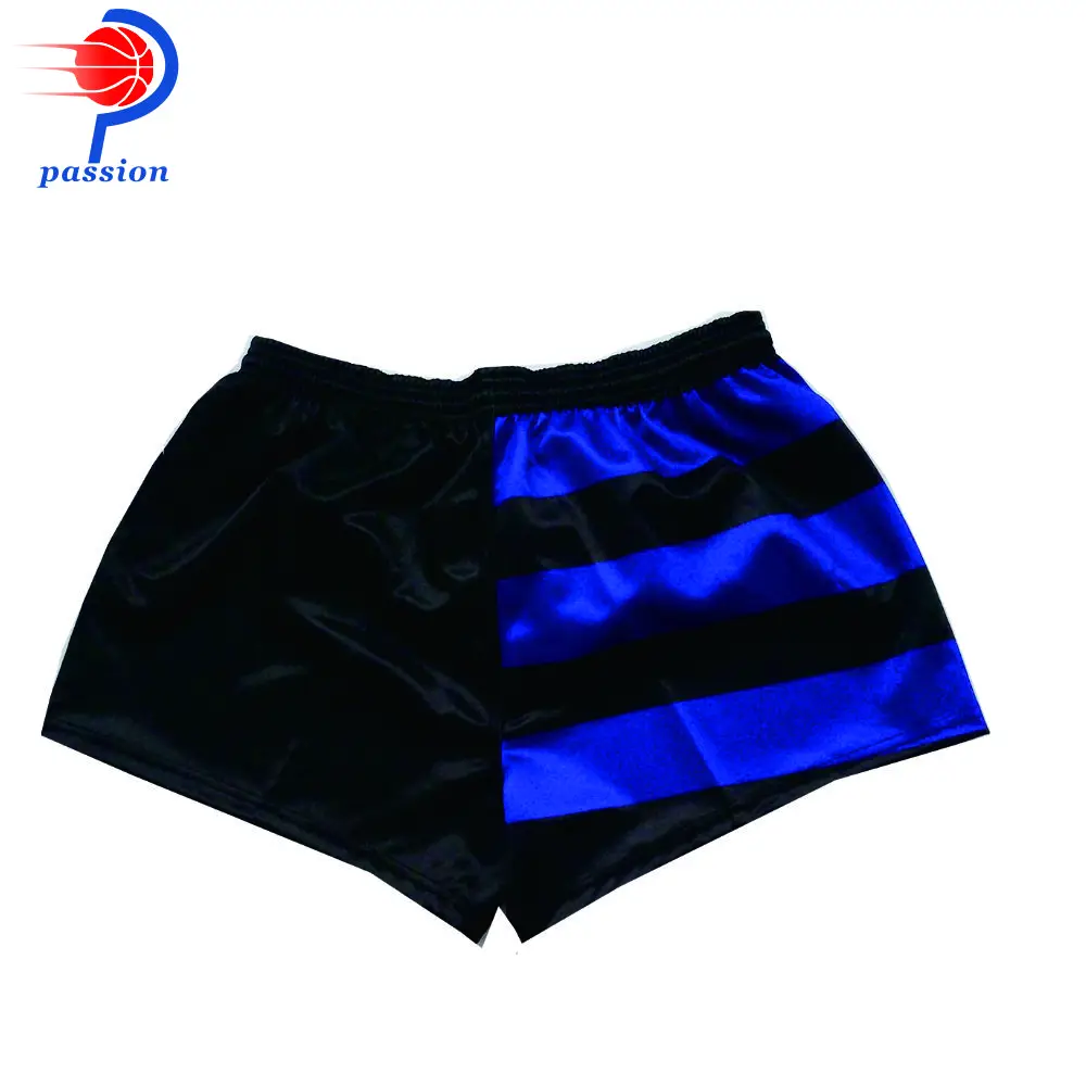 Two Colors Men's Design Sublimation Rugby Shorts For Schools