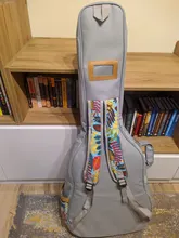 Guitar Case Cover Guitar-Bag-Backpack Gig-Bag Acoustic Folk Waterproof with Shoulder-Straps