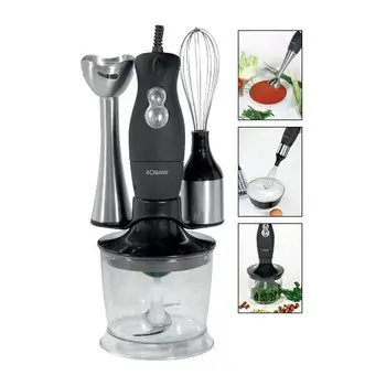 

Bomann SMS 349 CB blender 0,5 L immersion blender Black, stainless steel 200 W