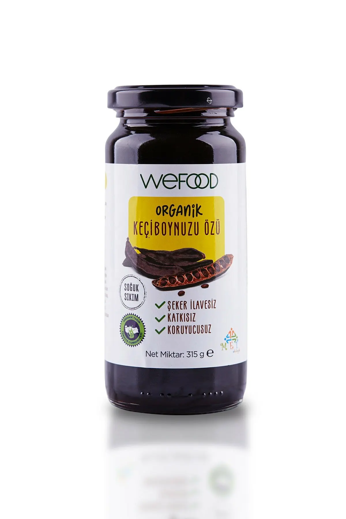 Wefood Organic Carob Extract 315 gr (Cold Press) local flavors organic products Turkish | Дом и сад