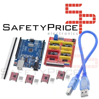 

KIT CNC SHIELD V3 + one CH340 + 4x A4988 Stepstick Arduino Stepper Motor