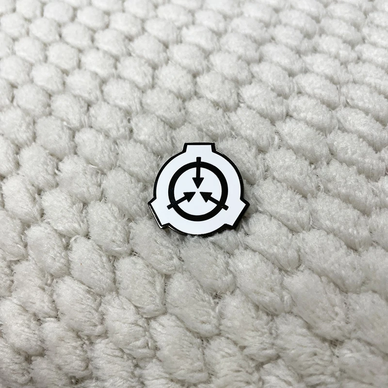 SCP Foundation Logo Hard Enamel Mini Gold Pin -  Israel