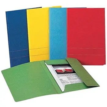 

Cartellina to 3 flaps King Cart red color pack of 20 PezziKING MEC32.26