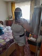 Hirigin, 2 uds., ropa de dormir para mujer, verano, informal, Bodycon, Top recortada rayada y pantalones cortos, conjuntos de ropa, conjuntos de pijama deportivo