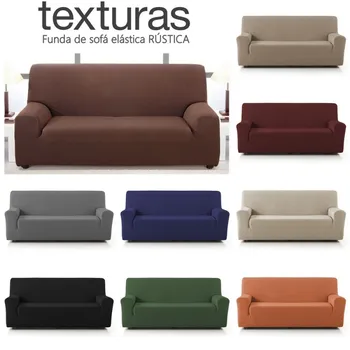 

PROMOPACK TRIO 3 + 1 + 1 Pc Elastic Sofa RUSTIC TEXTURES HOME