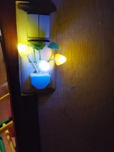 Luminaria-Lamp Mushroom Night-Light Us-Plug LED Induction-Dream Novelty Fungus 220V EU