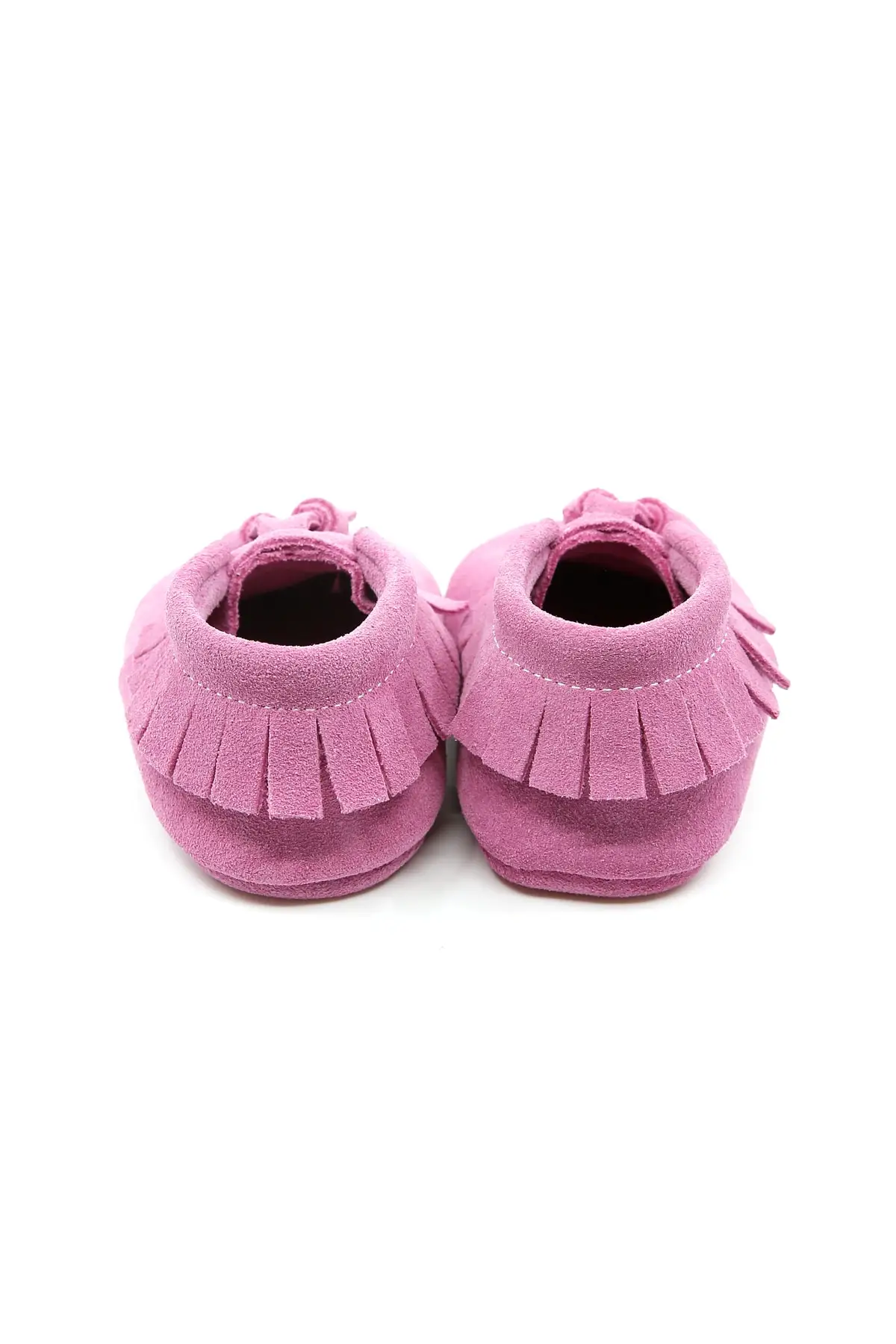YoYo Junior New Pink Suede Genuine Leather Booties