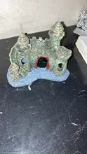 Castle-Tower-Ornaments Decoration Aquarium-Accessories Fish-Tank