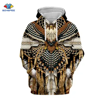 

SONSPEE Native Indian New Fashion Harajuku 3D Full Printed Hoodie/Sweatshirt/Jacket/ Sudadera Men Women Hiphop Bohemia Style H39