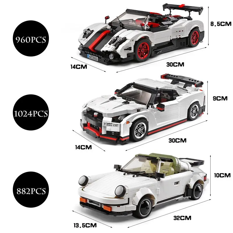 13103, 13014, 13105, Moc Technic, спортивные скоростные машинки, игрушки, строительные блоки, наборы кирпичей, модели, игрушки для детей, рождественский подарок