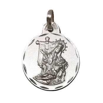 

Medal 925 Sterling silver m Virgin of Charity 19mm. Fence carved-Customizable-RECORDING INCLUDED IN THE PRICE