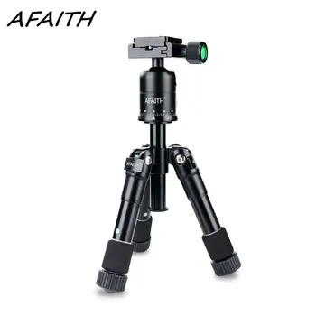 

AFAITH Portable Desktop Macro Mini Table Tripod 360°Ball Head 1/4 inches Quick Release Plate Travel digital for DSLR Camera