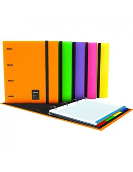 

CARPEBOOK A4 UNEQUAL FLUOR GREEN