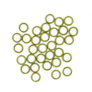 

4ar253/254 connecting ring double, 6mm, 50 pcs/pack, Astra (brass)