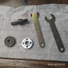 Kit de taladro para agujeros, amoladora angular, adaptador de mandril, soporte de disco, herramientas eléctricas, M10/16mm