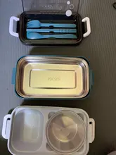 Fiambrera Bento de doble capa para estudiante, contenedor de almacenamiento de alimentos, para trabajo de oficina, microondas, calefacción, nuevo