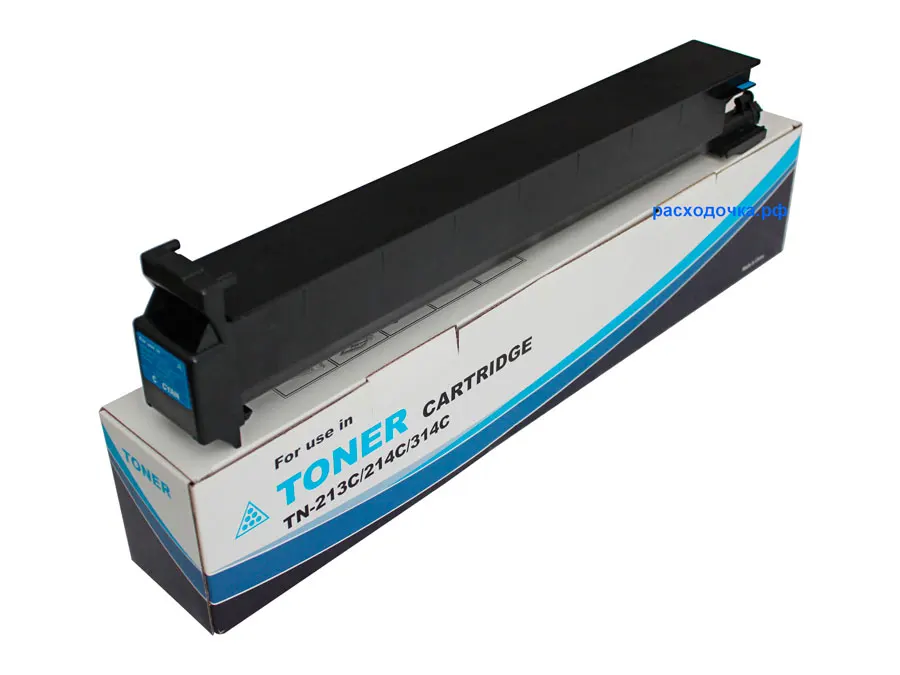 Картридж TN-213C для Konica Minolta Bizhub C203 C353 C253 C200 (тонер Tomoegawa) голубой | Компьютеры и офис