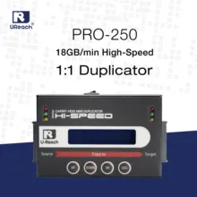 UReach PRO250 HDD/SSD Duplicator High Speed SATA/ mSATA/ IDE/ NGFF/ CF Standalone copier