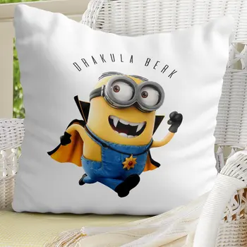 

Personalized Minions Design White Pillow-11