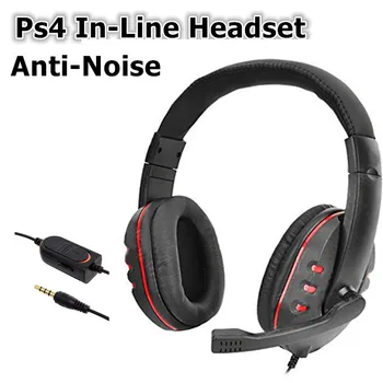 

Ps4 Wired Headwear Headphone With Anti-Noise Microphone 3.5mm Stereo HIFI Gaming In-Line Sport Earphone Headset For PC Computer