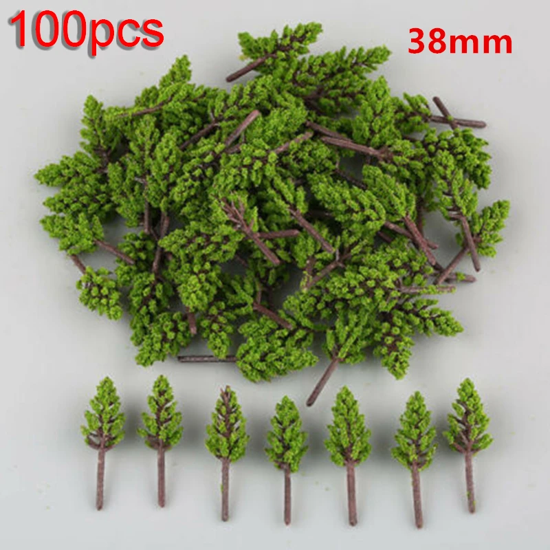 Trees Model Train Railroad Decor Scenery Landscape HO-OO Scale Building Static Grass Tufts Miniature Scenery Wildflowers Flower 