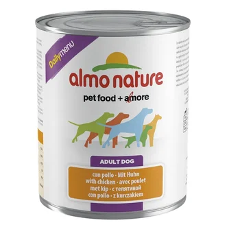 

Almo nature canned food for dogs "menu with chicken" (daily menu-chicken) 0,8 kg x 12 PCs