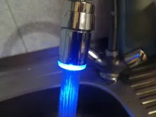 Taps-Accessory Led-Faucet-Light Temperature-Sensor Bathroom-Faucets Water-Glow New 3-Color