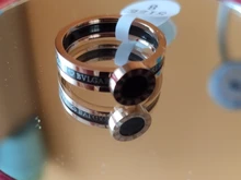 JeeMango-anillos de boda con números romanos para mujer, joyas de acero inoxidable de titanio y oro rosa, joyería JR19060