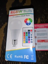 RGB Lamp Lighting Led-Light-Bulb Remote-Control Party-Decor Dimmable-Color 220v Led 110V