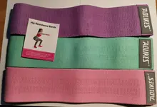 AOLIKES-Bandas de goma para Fitness, bandas de resistencia expansoras para banda elástica para ejercicio físico, entrenamiento, 3 unids/lote
