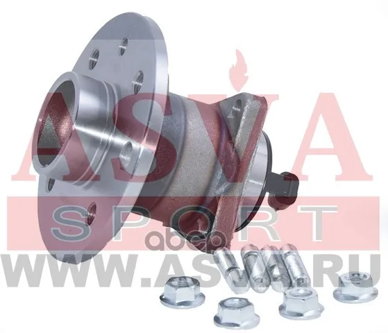 Ступица Колеса С Abs | Зад Прав/Лев | Astra H 2004- 4 Болта ASVA арт. OPWHAH4R