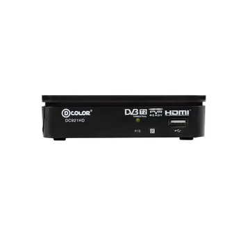 

Digital terrestrial receiver D-COLOR DC 921hd (DVB-T2, RCA, HDMI, USB)
